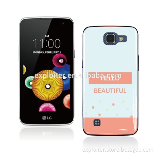 Full protective epoxy universal phone cover for LG k4 case cover